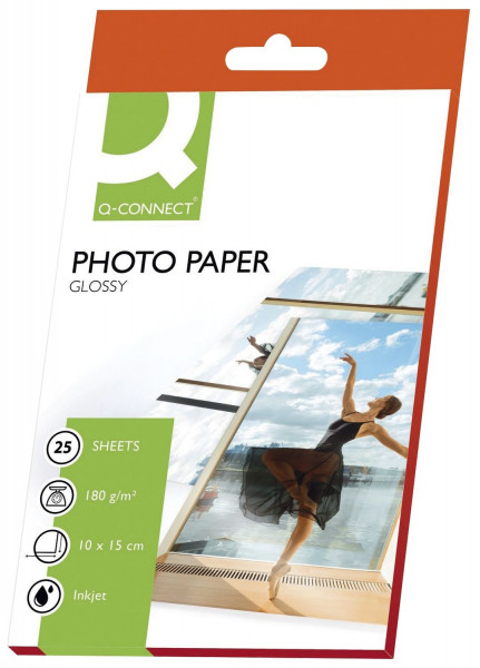 Inkjet-Photopapiere - 10x15 cm, hochglänzend, 180 g/qm, 25 Blatt