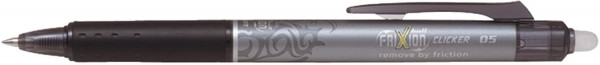 Tintenroller Frixion Ball Clicker, 0,3 mm, schwarz