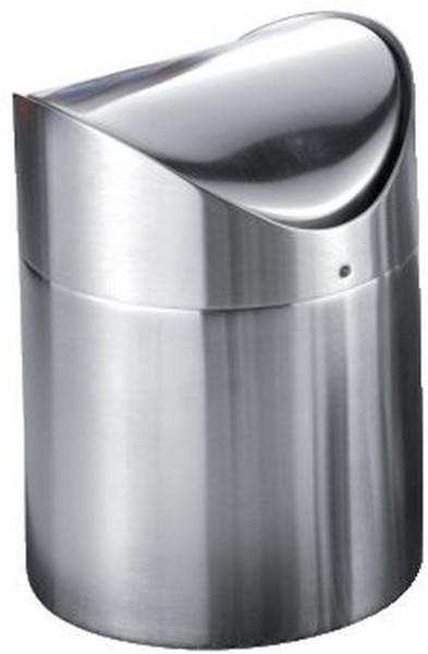 Tischabfallbehälter - Chrom-Nickel-Edelstahl
