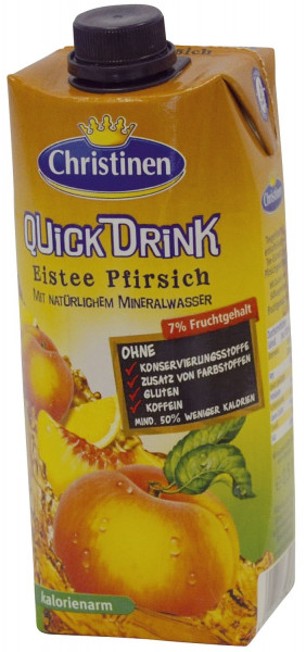Christinen Eistee Pfirsich 0,5 l