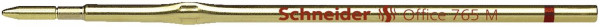 Schneider Kugelschreiberminen Office 765 - dokumentenecht, M, rot
