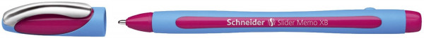 Kugelschreiber Schneider Slider Memo XB, pink, 0,7 mm