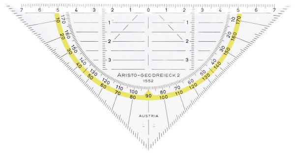 Aristo Geo-Dreieck®, Plexiglas®, 160 mm