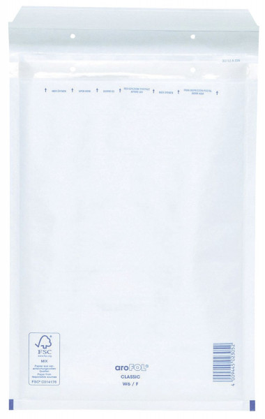 Arofol ® Luftpolstertaschen Nr. 6, 220x340 mm, weiß, 100 Stück