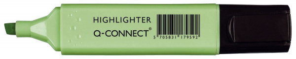 Q-Connect® Textmarker ca. 1,5 - 2 mm, pastell grün
