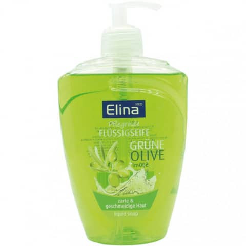 Elina Flüssigseife Olive mit Spender 500ml