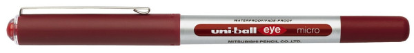 uni-ball® Tintenroller eye micro - 0,2 mm, rot