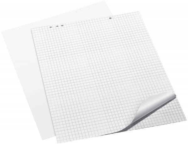 Q-Connect Flipchartblock, blanko, 68x99 cm, 20 Blatt