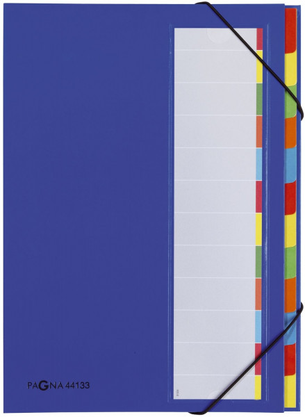 Pagna® Deskorganizer mit 12 Fächern, blau