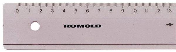 Rumold FL41/40 Büro- und Technikerlineal, 40 cm