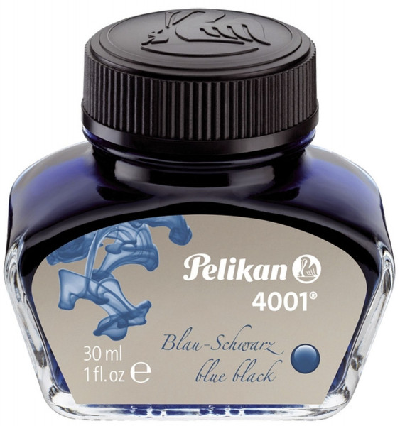 Tinte 4001® - 30 ml Glas, blau-schwarz