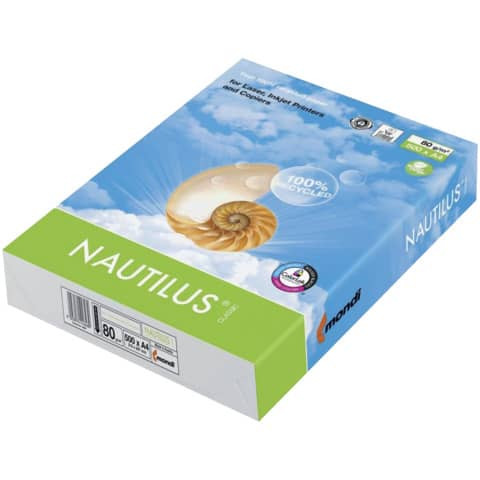 Mondi NAUTILUS Classic - A4, 80g, weiß, 500 Blatt