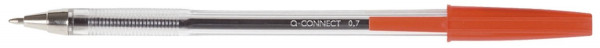 Q-Connect Einwegkugelschreiber, rot, ca. 1mm