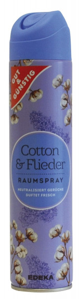 Gut & Günstig Duftspray Cotton&Flieder - 300 ml