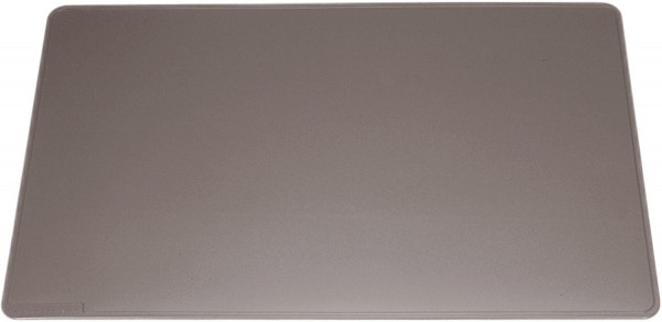 Schreibunterlage mit Dekorrille - PVC, 650 x 520 mm, 2 mm, grau