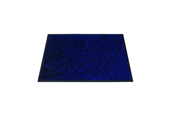 Eazycare Schmutzfangmatte - für Innen, 40 x 60 cm, dunkelblau, waschbar