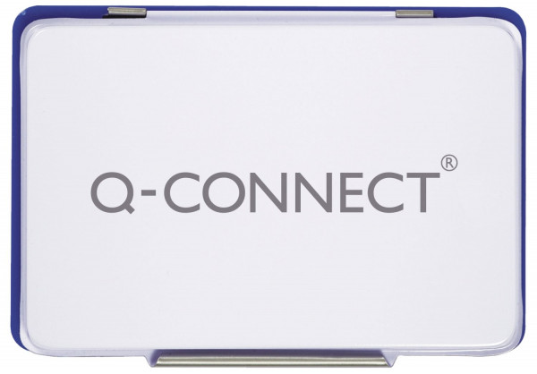 Q-Connect Stempelkissen 9x5,5cm blau Typ 3