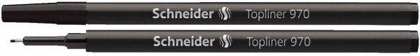 Fineliner-Mine TOPLINER 970, schwarz, 0,4 mm, passend für TOPLINER 911