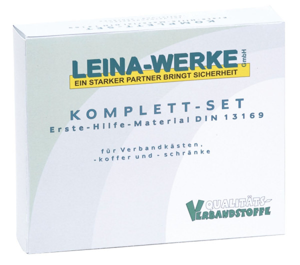 Leina-Werke Ersatzfüllunge f. Erste-Hilfe-Koffer - 127-teilig, DIN 13169