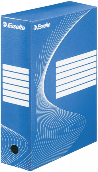 Archiv-Schachtel - DIN A4, Rückenbreite 10 cm, blau