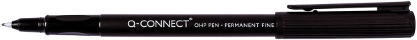 Q-Connect Folienschreiber ,(F), schwarz permanent, 0,5mm