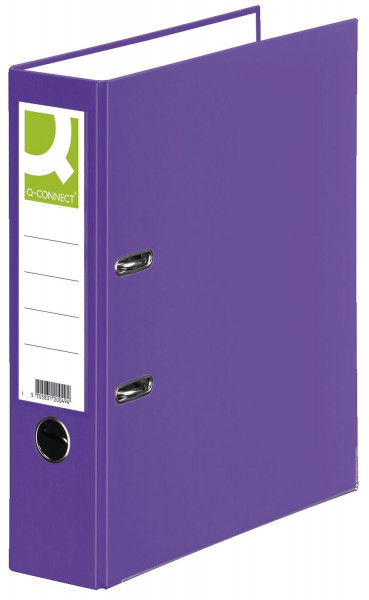Q-Connect Ordner PP, A4, 80 mm, violett