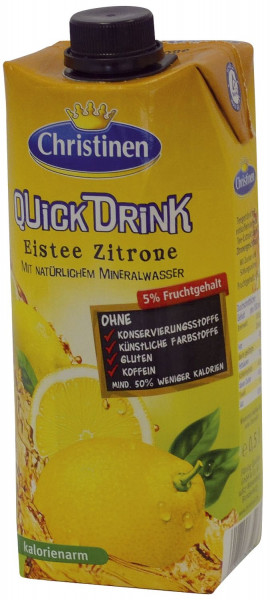 Christinen Eistee Zitrone 0,5 l