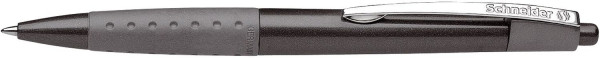 Schneider Druckkugelschreiber LOOX mit Soft-Grip-Zone, M schwarz, dokumentenecht.