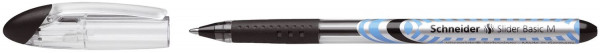 Schneider SLIDER Basic M mit Soft-Grip-Zone, 1,0 mm schwarz, dokumentenecht