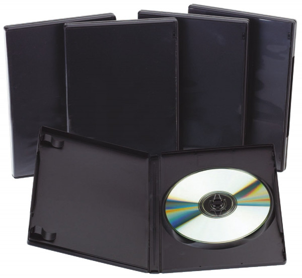 DVD Leerhüllen - Hardbox für 1 DVD inkl. Booklet