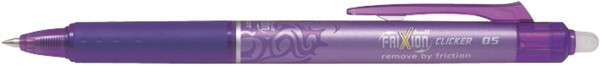 Tintenroller Frixion Ball Clicker, 0,3 mm, violett