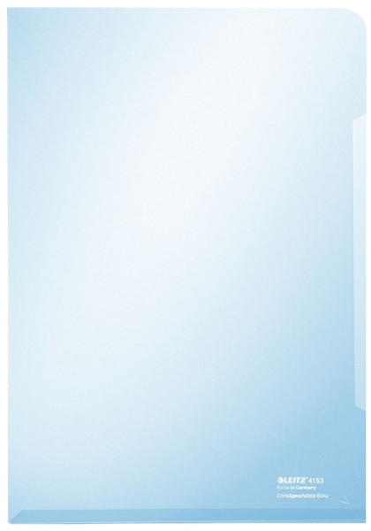 Leitz 4153 Sichthülle Super Premium, A4, PVC, dokumentenecht, blau