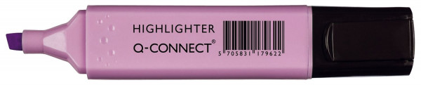 Q-Connect® Textmarker ca. 1,5 - 2 mm, pastell violett