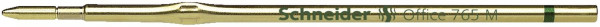 Schneider Kugelschreiberminen Office 765 - dokumentenecht, M, grün