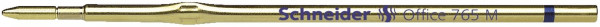 Schneider Kugelschreiberminen Office 765 - dokumentenecht, M, blau