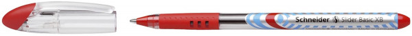 Schneider SLIDER Basic XB rot mit Soft-Grip-Zone, 1,4 mm