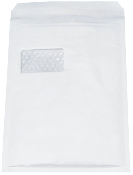 Arofol ® Luftpolstertaschen Nr. 7 mit Fenster, 230x340 mm, weiß, 100 Stück