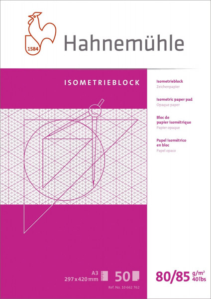 Hahnemühle FineArt Isometrieblock A3 80/85g 50 Blatt