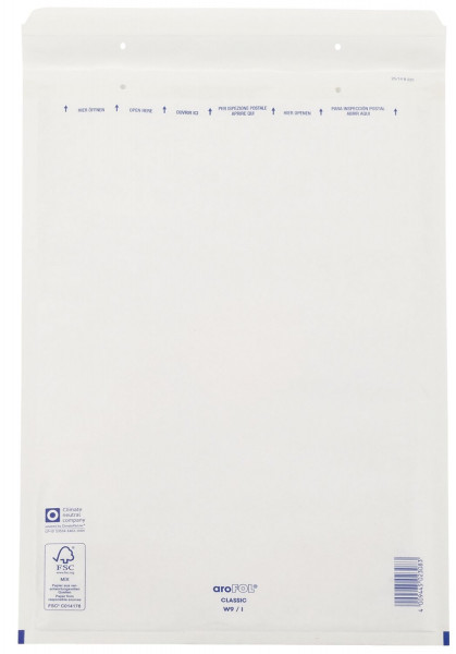 Arofol ® Luftpolstertaschen Nr. 9, 300x445 mm, weiß, 50 Stück