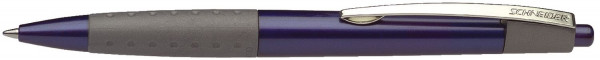 Schneider Druckkugelschreiber LOOX mit Soft-Grip-Zone, M blau, dokumentenecht.