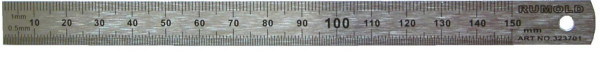 Rumold Stahllineal, 15 cm