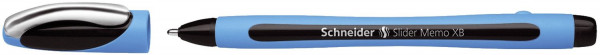 Kugelschreiber Schneider Slider Memo XB schwarz, 0,7 mm