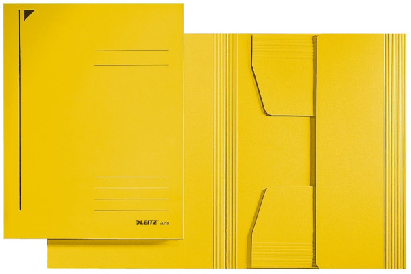 Leitz 3924 Jurismappe, gelb A4, Karton