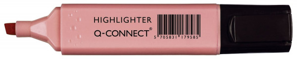 Q-Connect® Textmarker ca. 1,5 - 2 mm, pastell pink