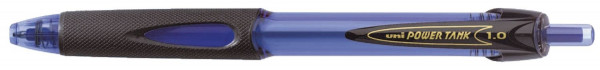 uni-ball® Gel Kugelschreiber POWER TANK - 0,4 mm, blau