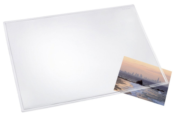 Schreibunterlage DURELLA - 70 x 50 cm, transparent glasklar