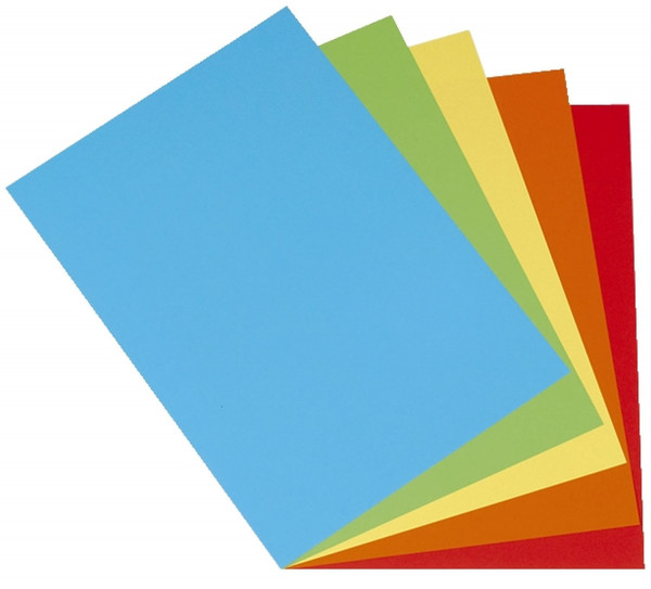 Kopierpapier A4, farbig sortiert, 80g, 200 Blatt