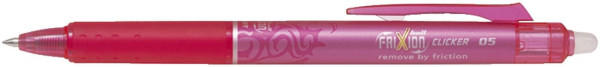 Tintenroller Frixion Ball Clicker, 0,3 mm, pink