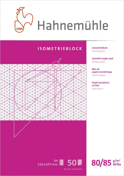 Hahnemühle FineArt Isometrieblock A4 80/85g 50Blatt