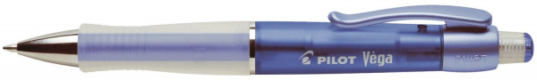 Kugelschreiber Véga BP-415VM, M, Gehäuse blau-transl., Schreibfarbe schwarz
